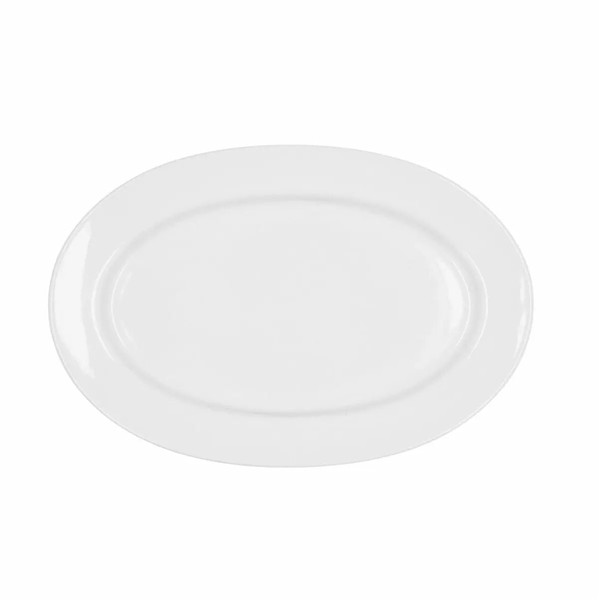 Plat à Gratin Bidasoa Glacial Céramique Blanc (32 x 22 cm) (Pack 3x) - Sapin Belge