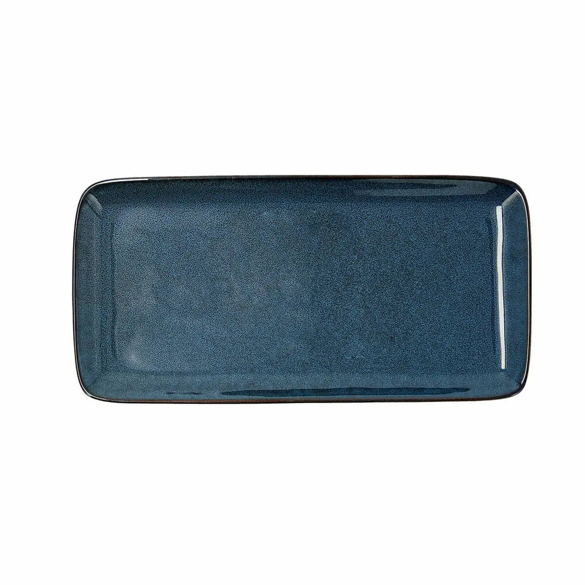 Plat à Gratin Bidasoa Ikonic Céramique Bleu (28 x 14 cm) (Pack 4x) - Sapin Belge