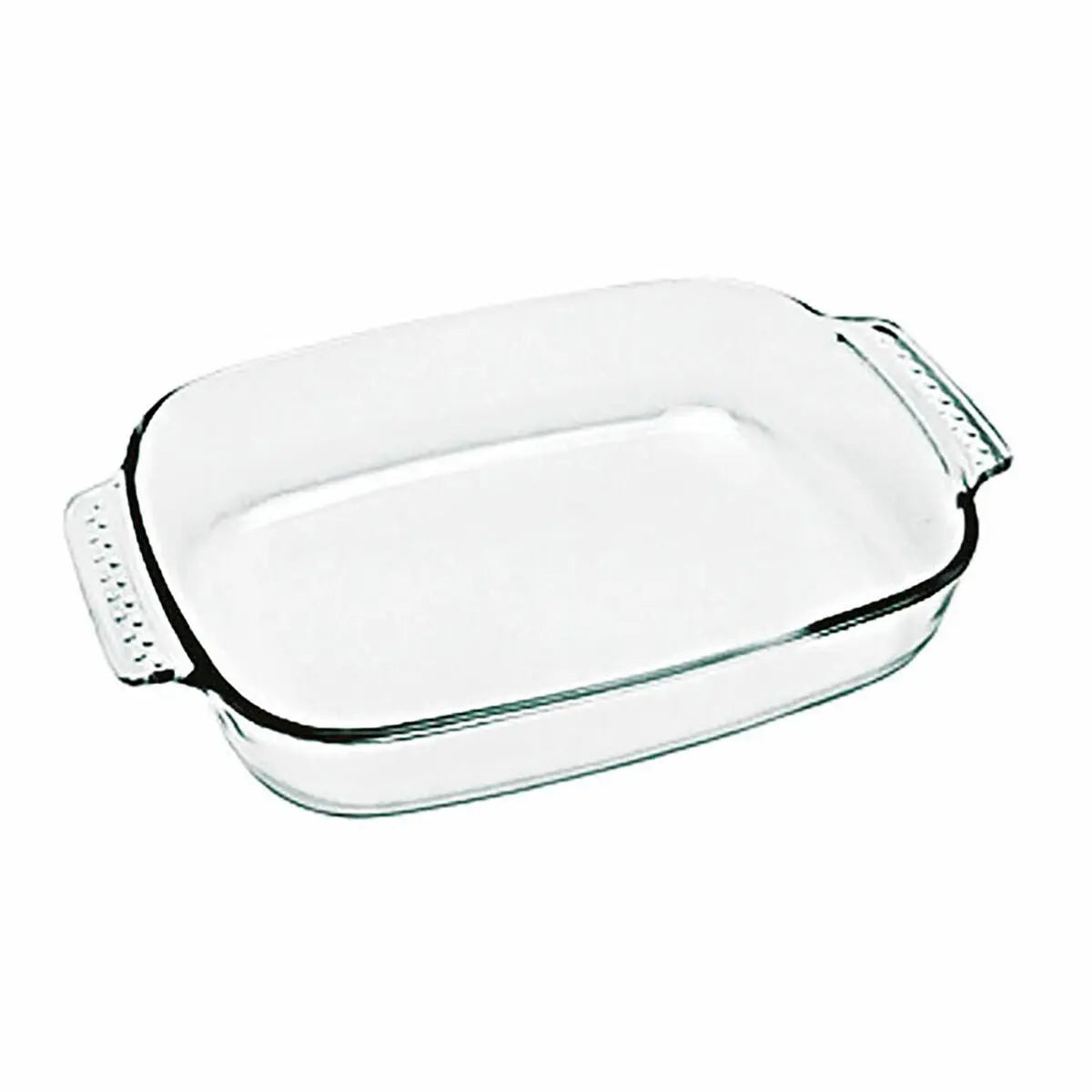 Plat de Four Pyrex Rectangulaire Transparent verre (30 x 20 cm) - Sapin Belge