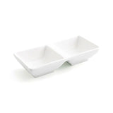 Plateau apéritif Quid Select Céramique Blanc 15 x 7 cm (12 Unités) (Pack 12x) - Sapin Belge