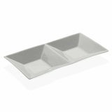 Plateau apéritif Versa Céramique Porcelaine (23 x 11 x 3 cm) - Sapin Belge