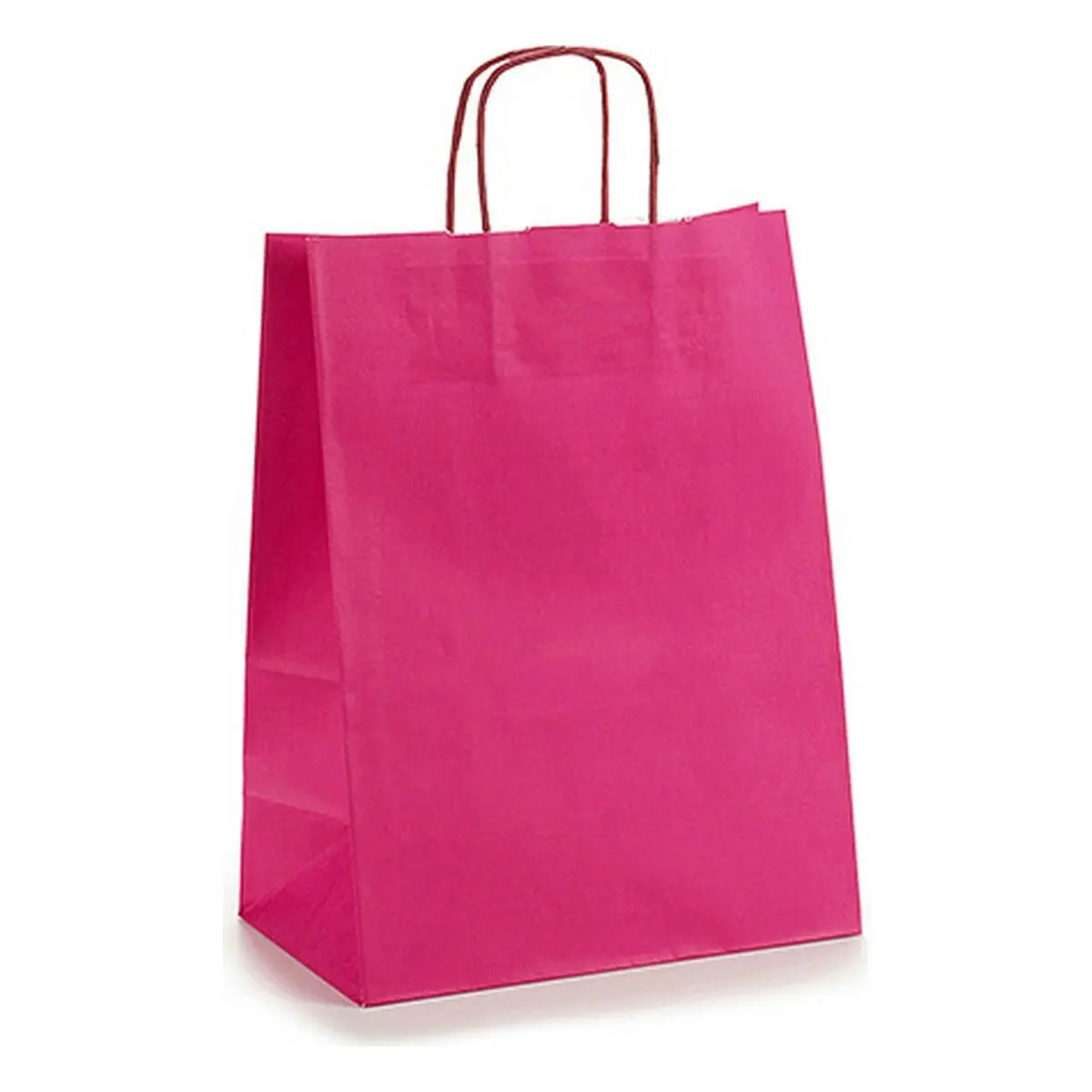 Sac en papier 24 x 12 x 40 cm Rose (25 Unités) - Sapin Belge