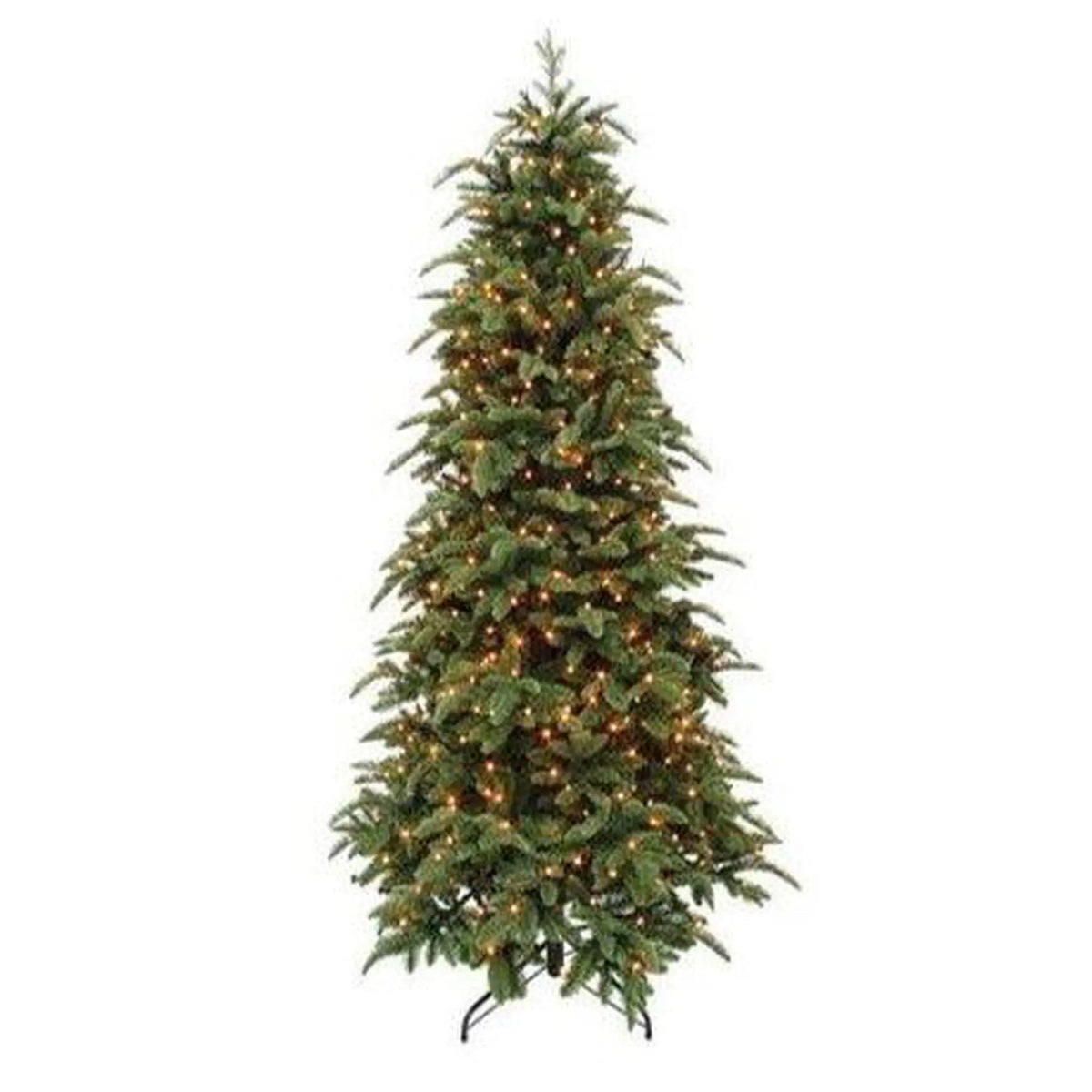 Sapin artificiel Abies Nordmann LED - h185xd114cm - Sapin Belge