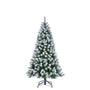 Sapin artificiel Kingston Frosted - h185xd102cm - Sapin Belge