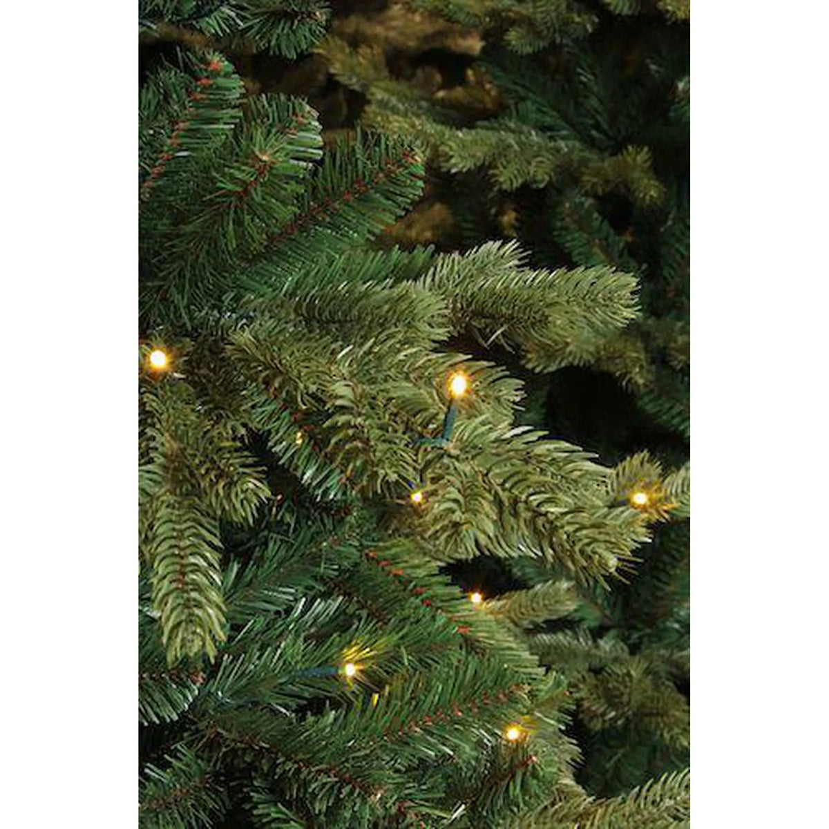 Sapin artificiel Sherwood LED - h185xd127cm - Sapin Belge