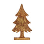 Sapin de Noël 5 x 39 x 22 cm Doré Bois - Sapin Belge