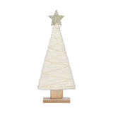 Sapin de Noël Black Box Bois Blanc (13 x 5 x 31 cm) - Sapin Belge