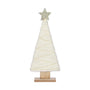 Sapin de Noël Black Box Bois Blanc (13 x 5 x 31 cm) - Sapin Belge