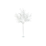 Sapin de Noël DKD Home Decor Blanc Argenté Métal Plastique 120 x 120 x 220 cm - Sapin Belge