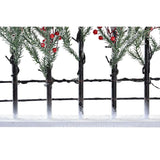 Sapin de Noël DKD Home Decor Blanc Rouge Vert PVC 76 x 12 x 80 cm (3 Unités) - Sapin Belge