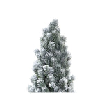 Sapin de Noël DKD Home Decor Blanc Vert Naturel PVC Enneigé 30 x 30 x 70 cm (3 Unités) - Sapin Belge