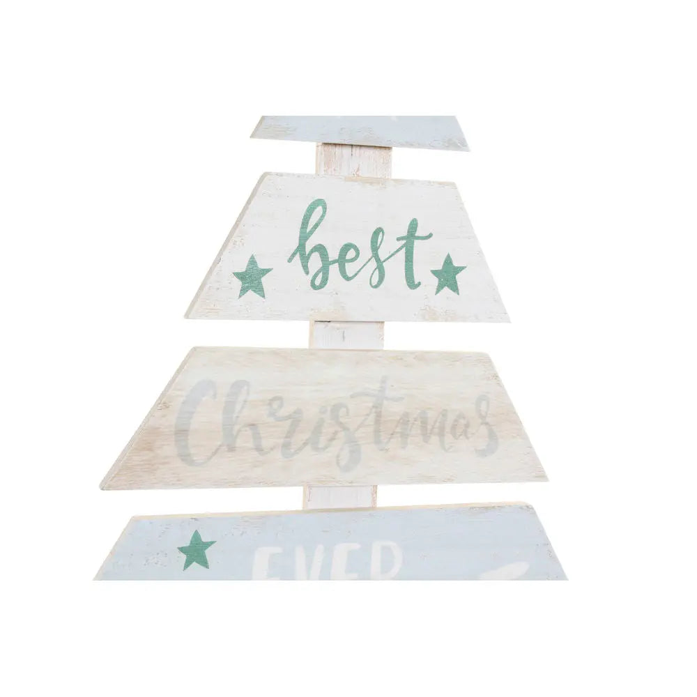 Sapin de Noël DKD Home Decor Bois (40 x 7 x 61 cm) - Sapin Belge