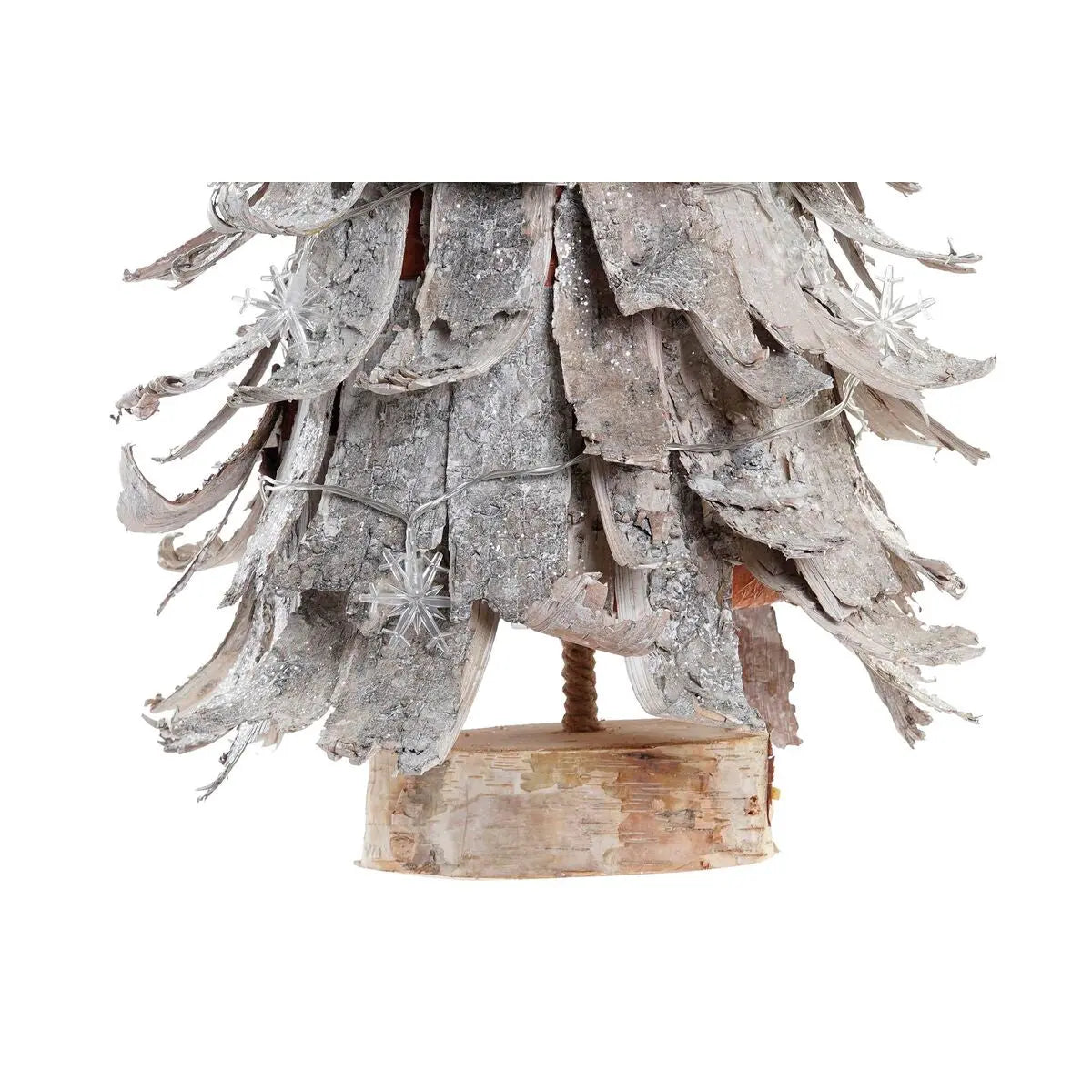 Sapin de Noël DKD Home Decor Gris Naturel Bouleau 35 x 35 x 96 cm - Sapin Belge