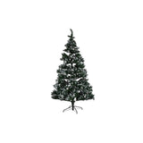 Sapin de Noël DKD Home Decor Lumière LED Vert Métal Polyéthylène 130 x 130 x 218 cm - Sapin Belge