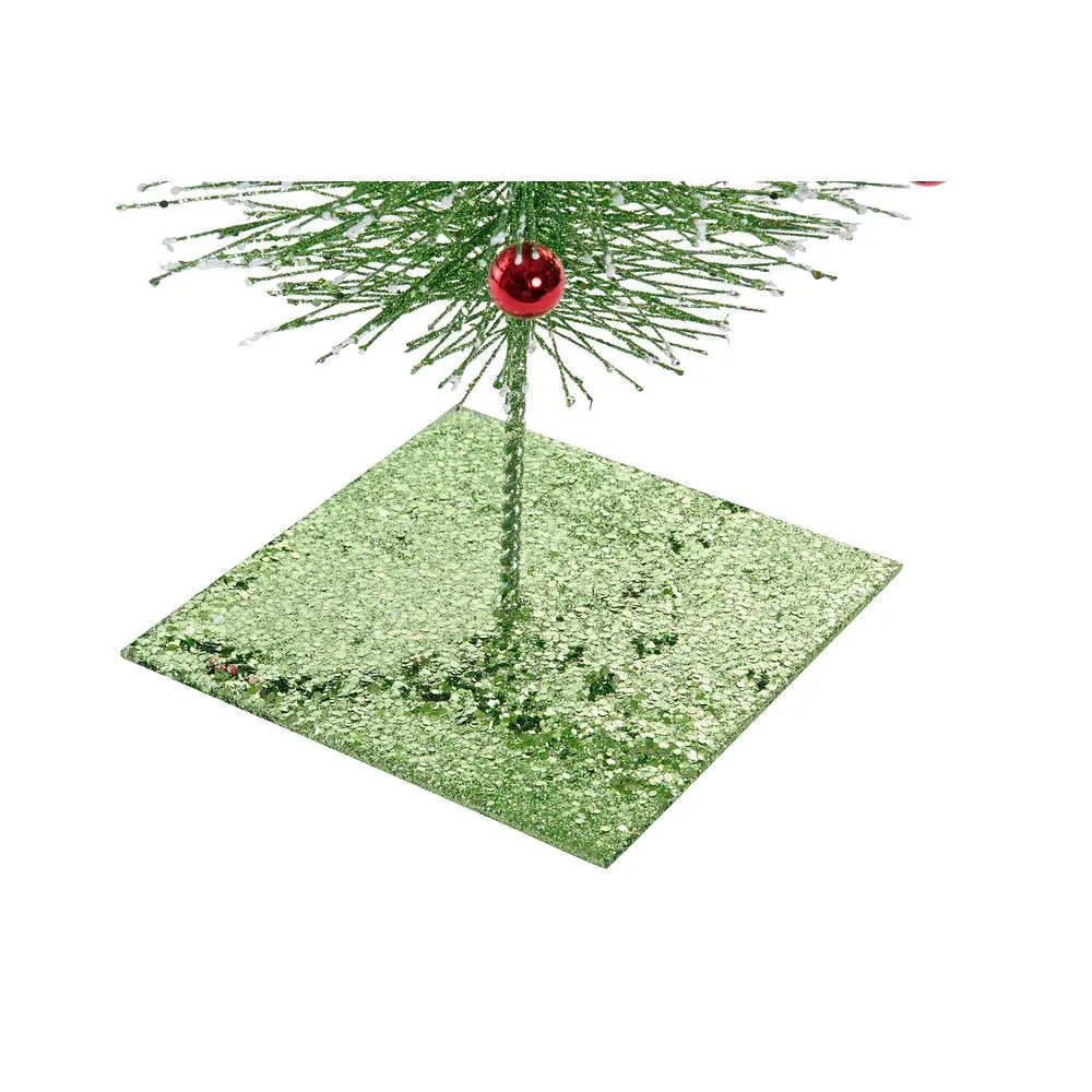 Sapin de Noël DKD Home Decor Rouge Vert Plastique 22 x 22 x 120 cm - Sapin Belge