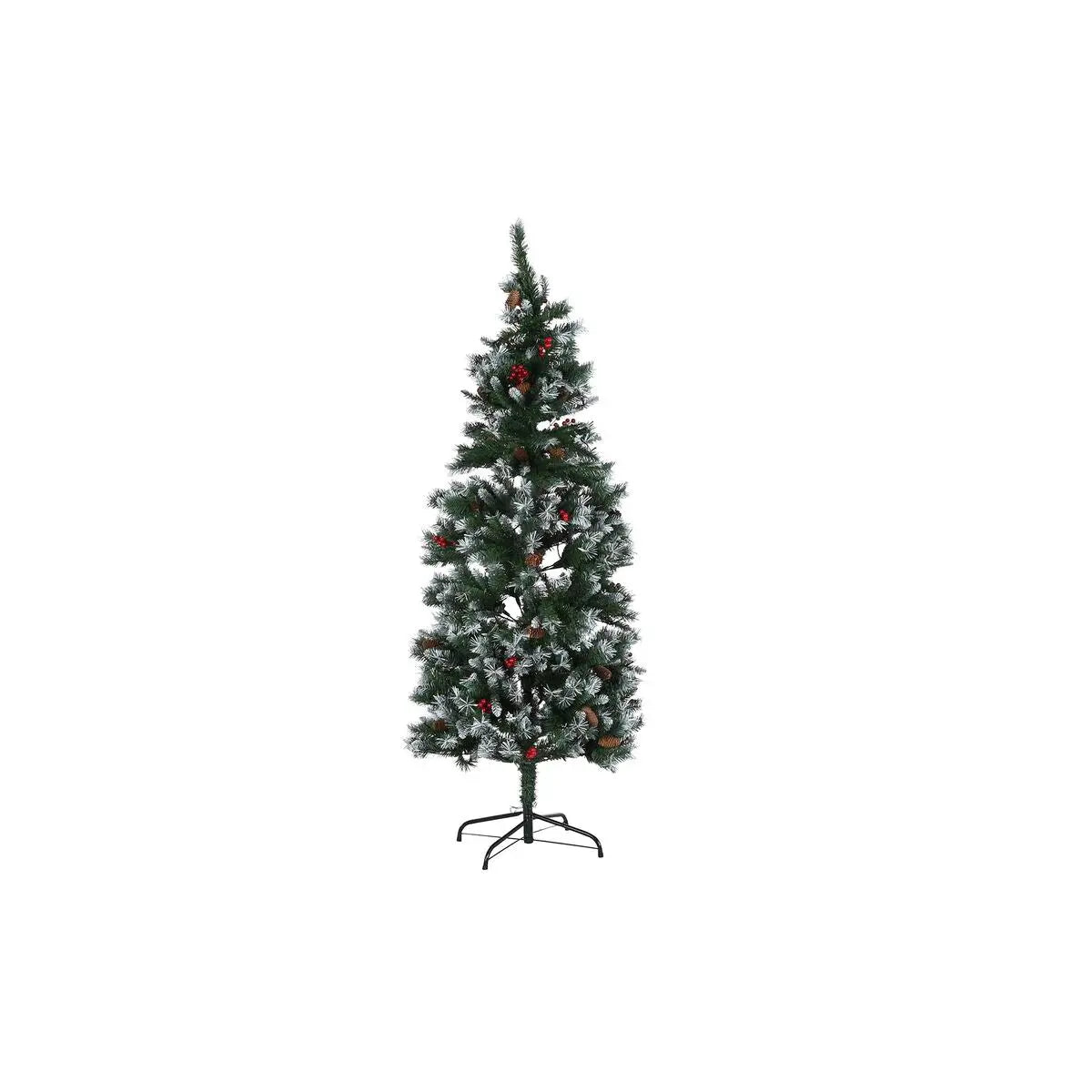 Sapin de Noël DKD Home Decor Vert Métal Polyéthylène 80 x 80 x 183 cm 1 x 1 x 180 cm - Sapin Belge