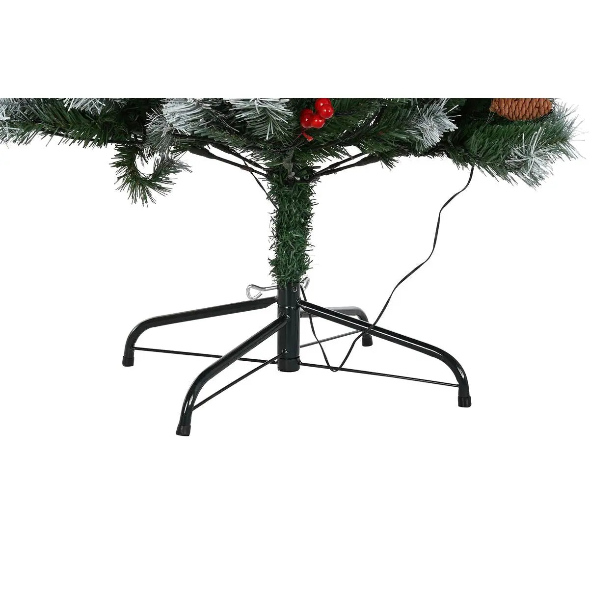 Sapin de Noël DKD Home Decor Vert Métal Polyéthylène 80 x 80 x 183 cm 1 x 1 x 180 cm - Sapin Belge