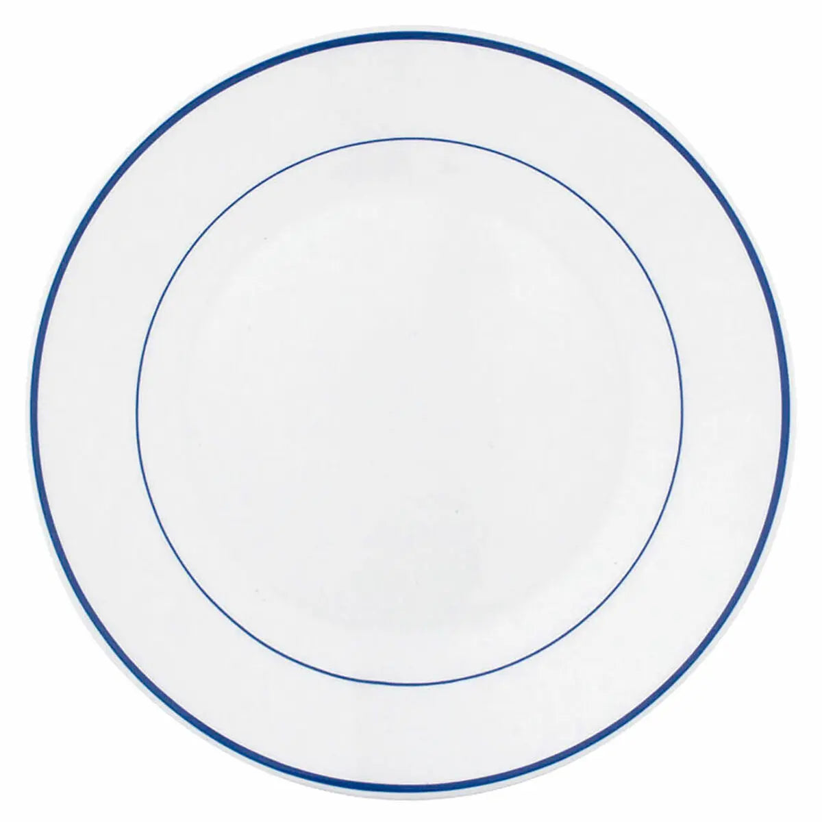 Service de vaisselle Arcoroc Restaurant Bicolore verre (Ø 23 cm) (6 uds) - Sapin Belge