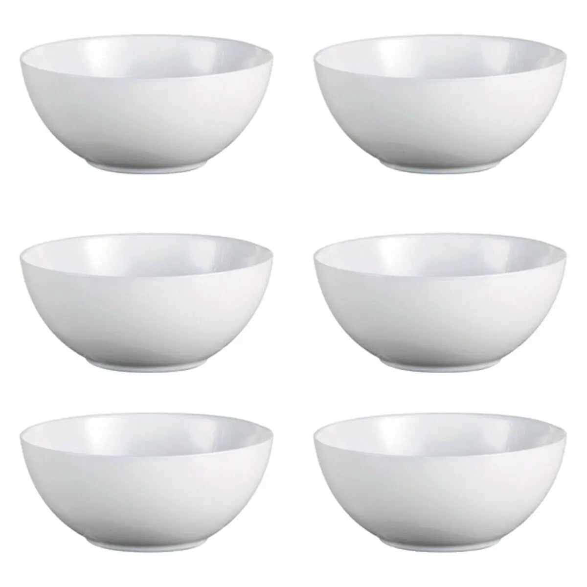 Set de Bols Luminarc Diwali Blanc verre (18 cm) (6 pcs) - Sapin Belge