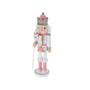 Casse-noisette rose en bois - 36cm