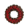 Couronne baies rouges Ø30 cm