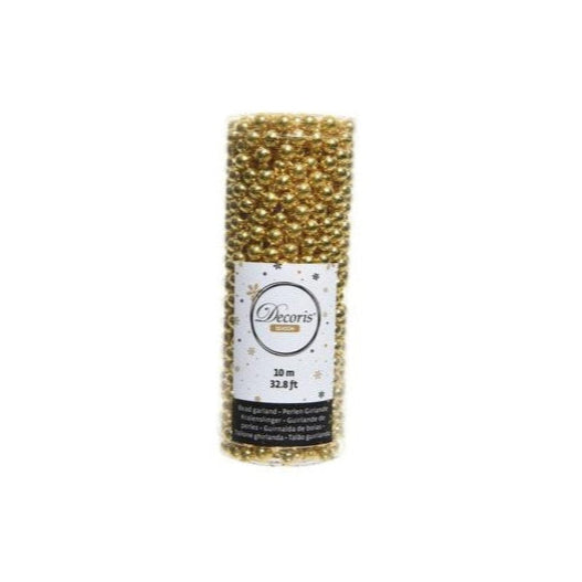 Gold beaded garland - 10m