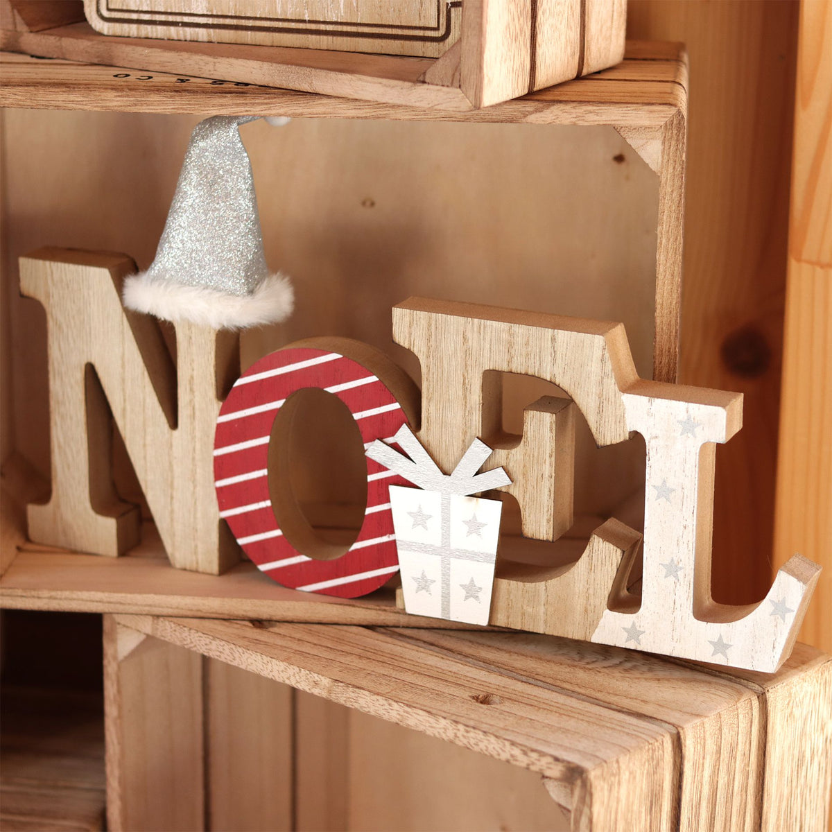 Décoration en bois “NOËL”