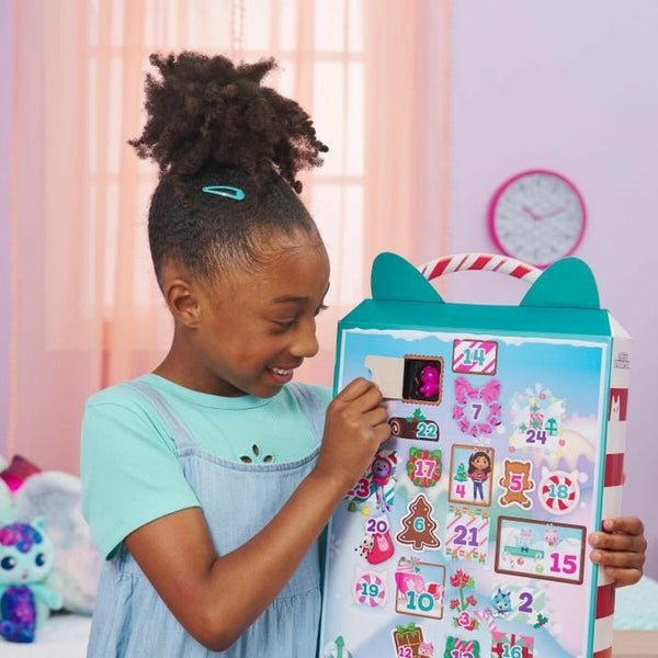 Calendrier de l’Avent Spin Master Gabby's Dollhouse 24 Pièces Surprises Noël - Sapin Belge