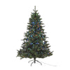 Black Box Trees - Arrow fibre optic tree - LED - multicolour green - h185xd127cm - Sapin Belge