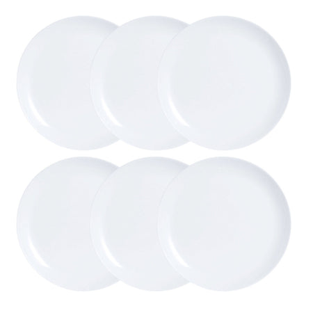 Service de vaisselle Luminarc Diwali 6 pcs Blanc verre - Sapin Belge