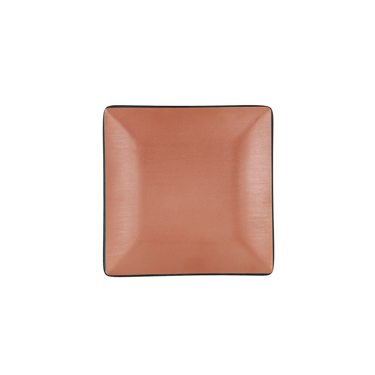 Assiette plate Bidasoa Gio Carré Terre cuite Plastique 18 x 18 cm - Sapin Belge