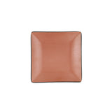 Assiette plate Bidasoa Gio Carré Terre cuite Plastique 18 x 18 cm - Sapin Belge