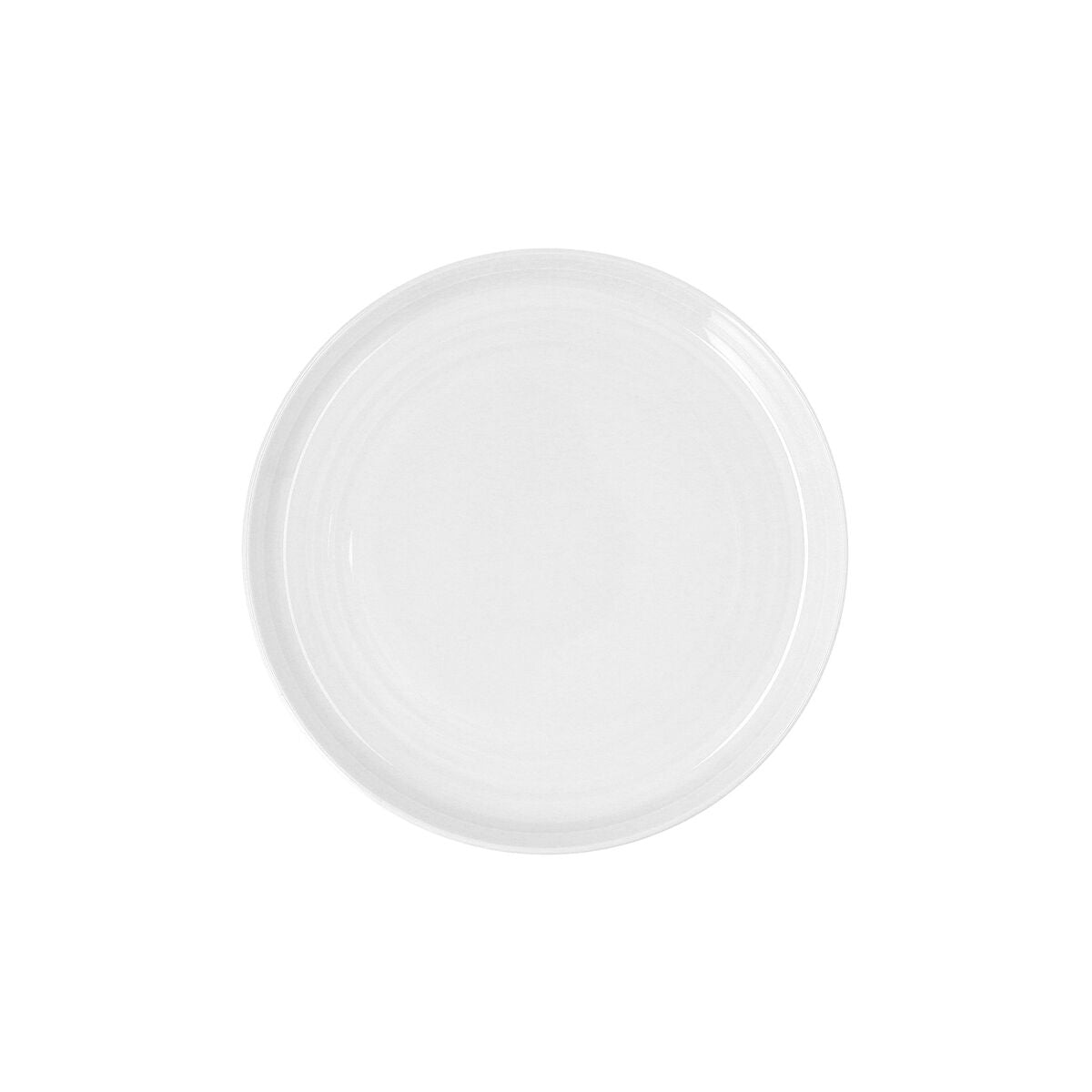 Assiette plate Ariane Artisan Céramique Blanc Ø 27 cm (6 Unités) - Sapin Belge