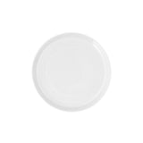 Assiette plate Ariane Artisan Céramique Blanc Ø 27 cm (6 Unités) - Sapin Belge