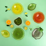 Bol Quid Acid Pomme 13 x 11,5 x 6 cm Vert verre (6 Unités) - Sapin Belge