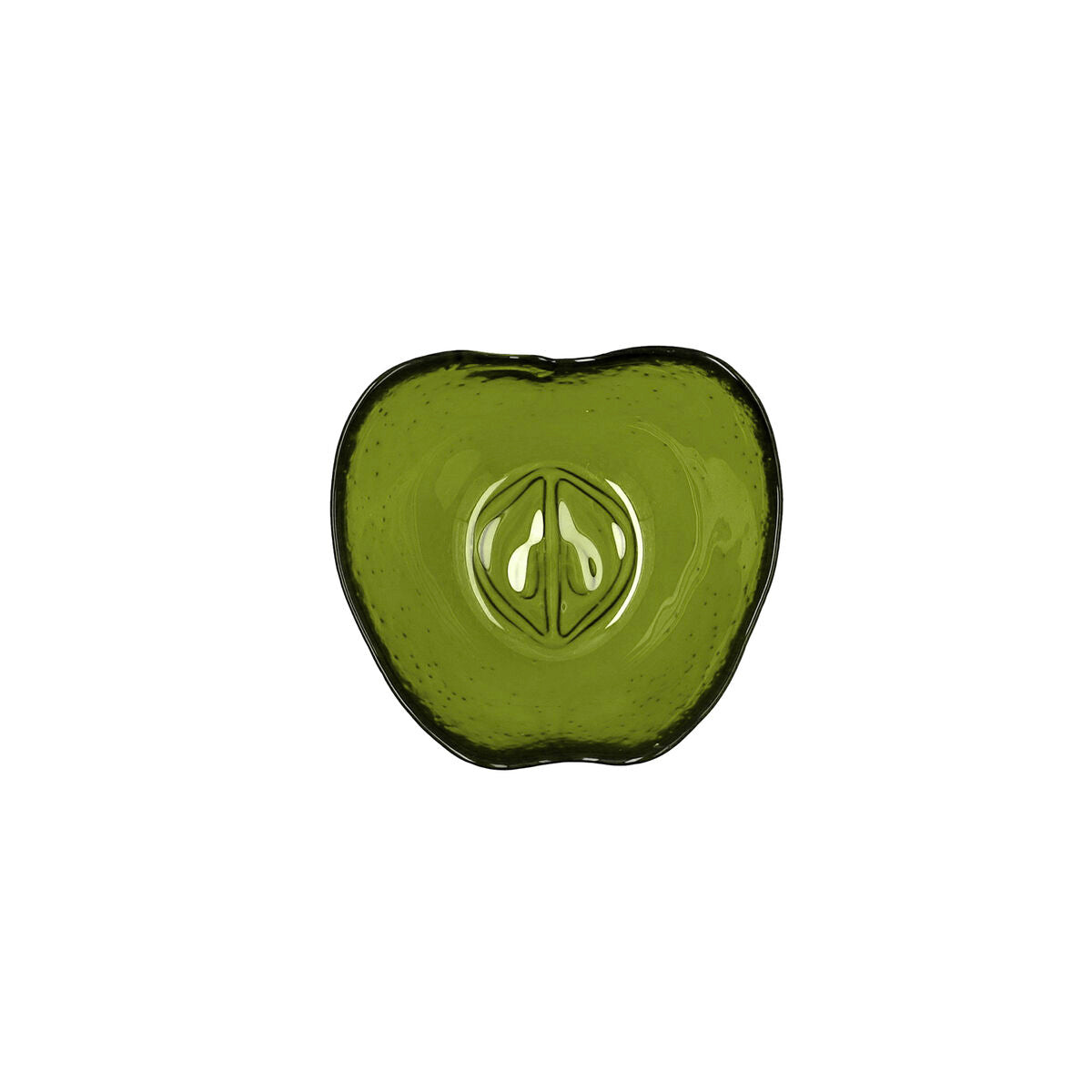 Bol Quid Acid Pomme 13 x 11,5 x 6 cm Vert verre (6 Unités) - Sapin Belge