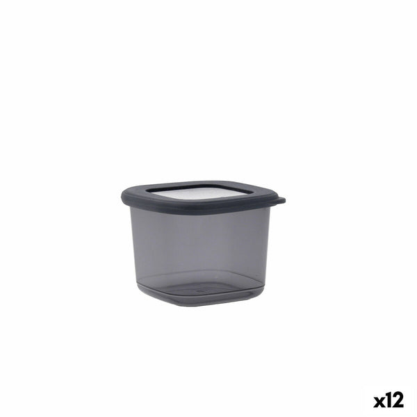 Boîte Quid City Avec couvercle 550 ml Gris Plastique (12 Unités) - Sapin Belge