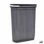 Boîte Quid City Avec couvercle Distributeur 2,7 L Gris Plastique (12 Unités) - Sapin Belge