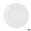Assiette plate Quid Select Basic Blanc Plastique 25 cm (24 Unités) - Sapin Belge