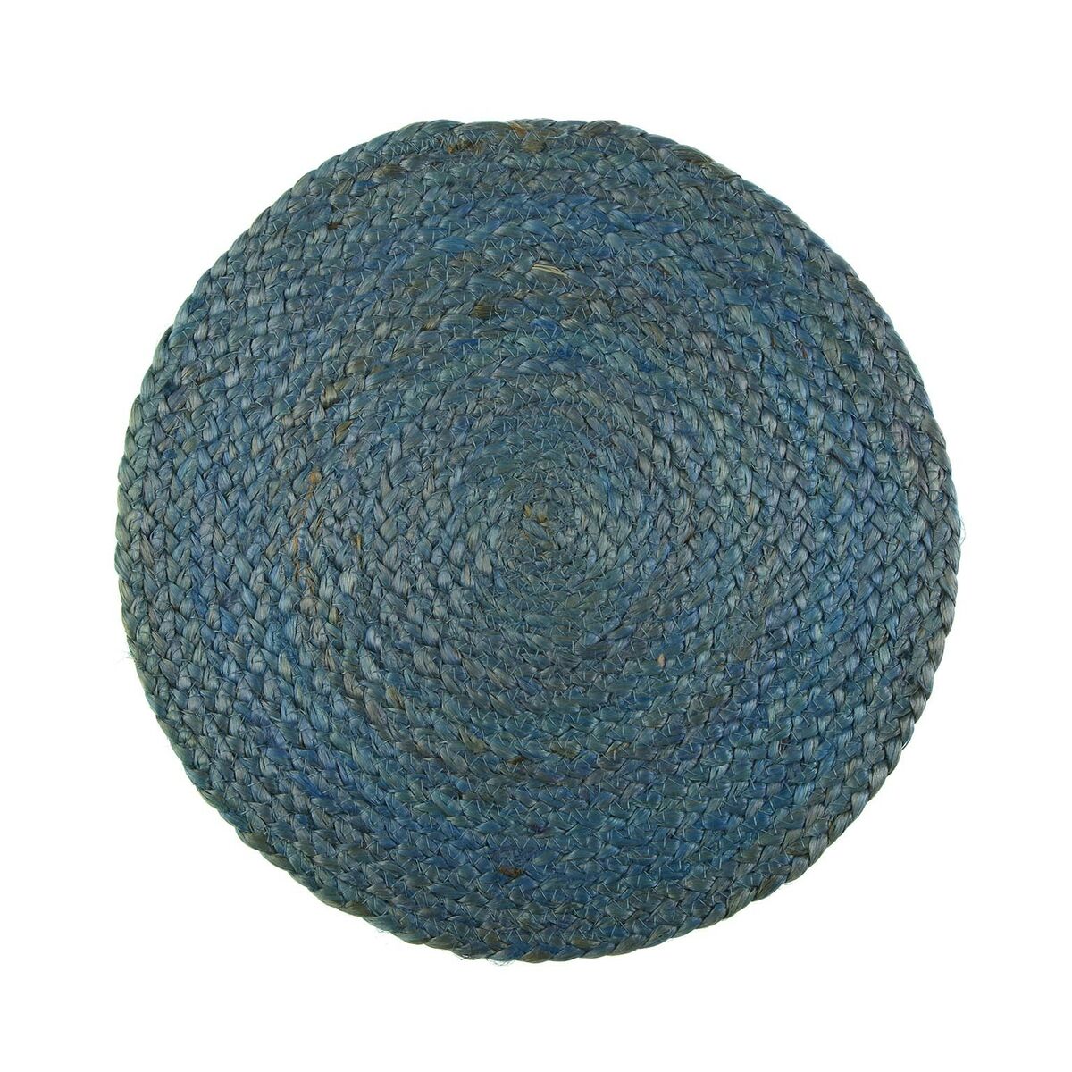 Dessous de plat Versa Bleu 35 x 1 x 35 cm Jute - Sapin Belge