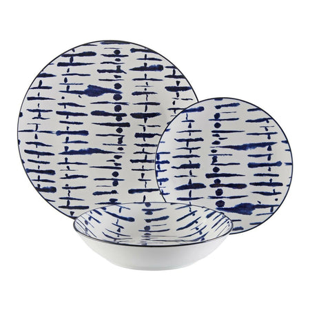 Service de Vaisselle Versa Porcelaine 18 Pièces - Sapin Belge