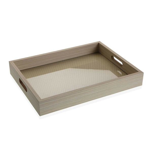 Jeux de plateaux Versa Bois MDF 30 x 5,5 x 40 cm (3 Pièces) - Sapin Belge