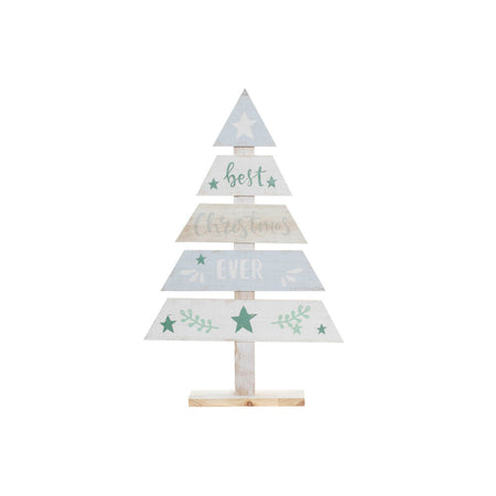 Sapin de Noël DKD Home Decor Bois (40 x 7 x 61 cm) - Sapin Belge