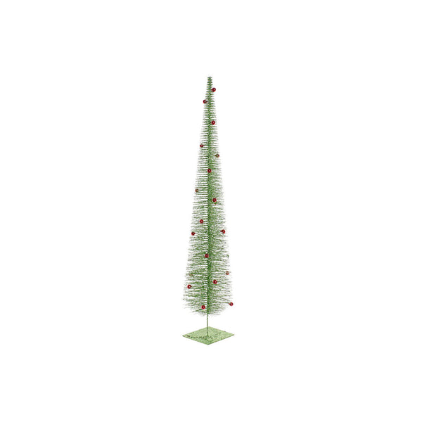 Sapin de Noël DKD Home Decor Rouge Vert Plastique 22 x 22 x 120 cm - Sapin Belge