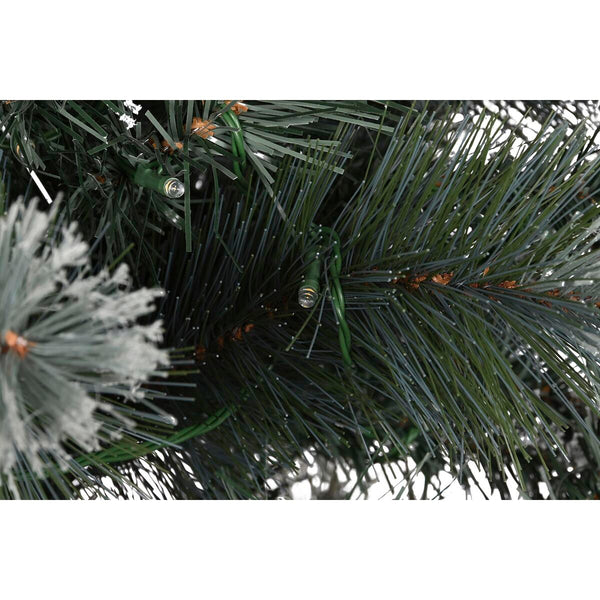 Sapin de Noël DKD Home Decor Vert PVC Enneigé 135 x 135 x 225 cm - Sapin Belge