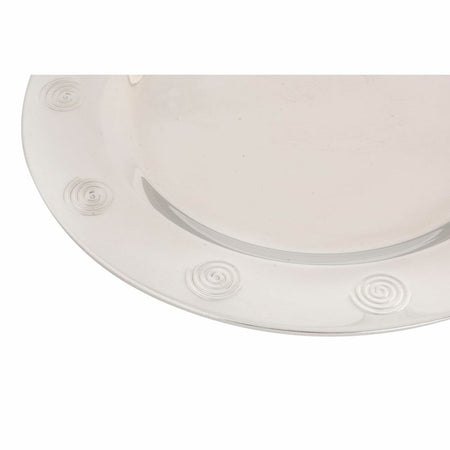 Dessous d'Assiette DKD Home Decor Acier inoxydable Plastique Argenté 30 x 30 x 0,5 cm - Sapin Belge