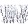 Sapin de Noël DKD Home Decor Blanc Marron PVC 33 x 10 x 70 cm (3 Unités) - Sapin Belge