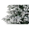 Sapin de Noël DKD Home Decor Blanc Vert Polyéthylène Enneigé 140 x 140 x 210 cm - Sapin Belge