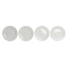 Assiette plate DKD Home Decor Blanc Porcelaine 27 x 27 x 2 cm - Sapin Belge