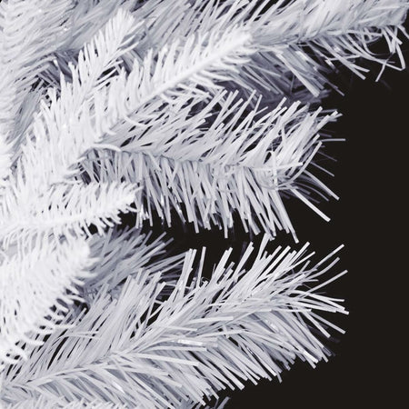 Sapin de Noël Blanc Multicouleur PVC Métal Polyéthylène 80 x 80 x 150 cm - Sapin Belge
